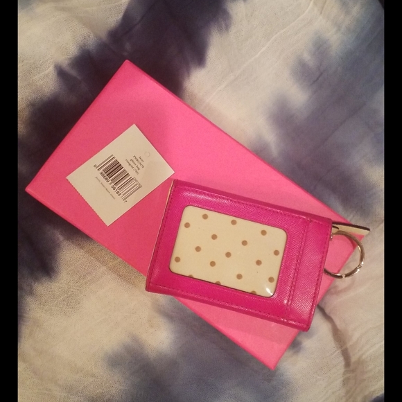 🌛🌛🌛BNWT  WITH DEFECTS N BIX KATE SPADE LACEY GLITTER BUG ROSE GOLD - Picture 4 of 6